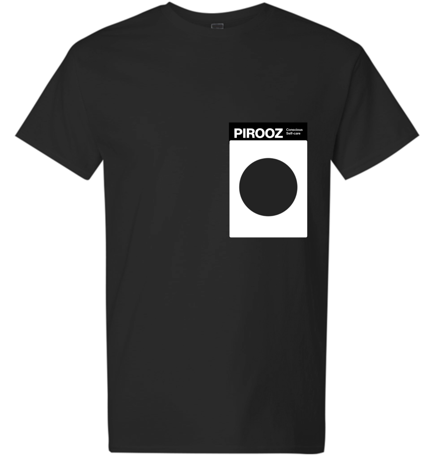 PIROOZ Black Light Cotton T-Shirt